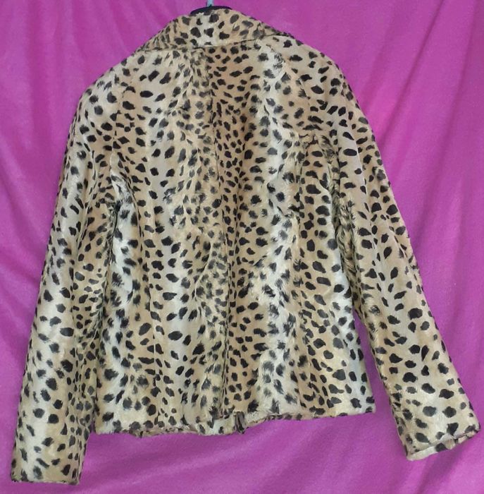 Casaco de Pêlo Tigrado