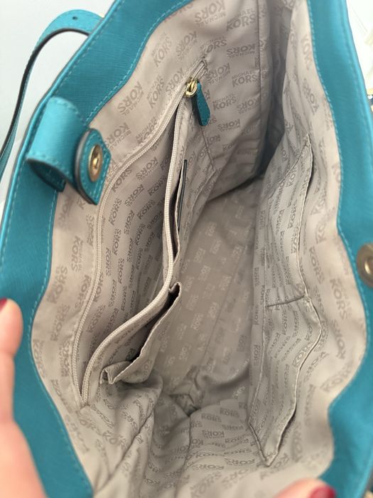 Mala Michael Kors verde esmeralda