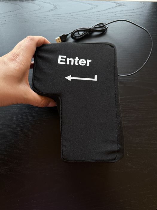 Almofada Enter Anti-Stress para escritório (USB)