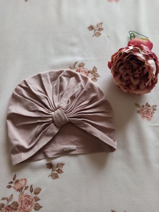 Czapka turban dla dziewczynki rozmiar 68/74 H&m