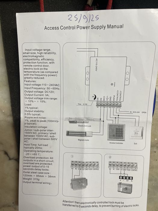 K80 Power Supply Unit (New)64584493494274123