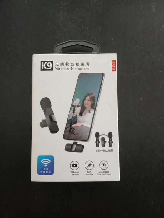 Microfone Sem Fios K9