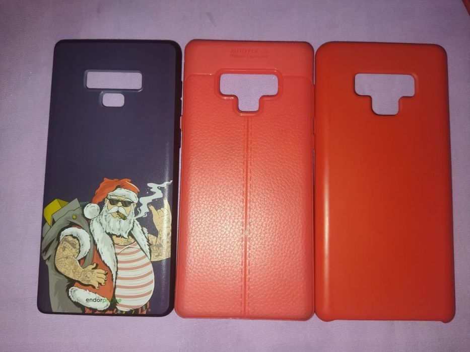 3 новых чехла на Samsung note 9