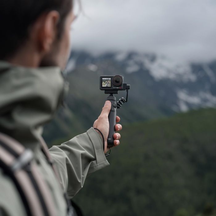 Punho de carregamento multifuncional Osmo Action 5 Pro, Action 4, novo