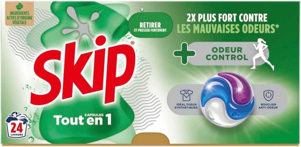 Skip kapsułki do prania 24 szt