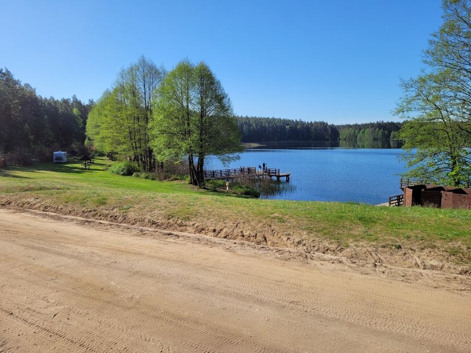 Działka nad jeziorem na szlaku wodnym "Hańcza-Wigry-Augustów-Biebrza"