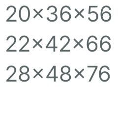 Lindo Set de 3 Malas de viagem com rodas a 360°. Novas!