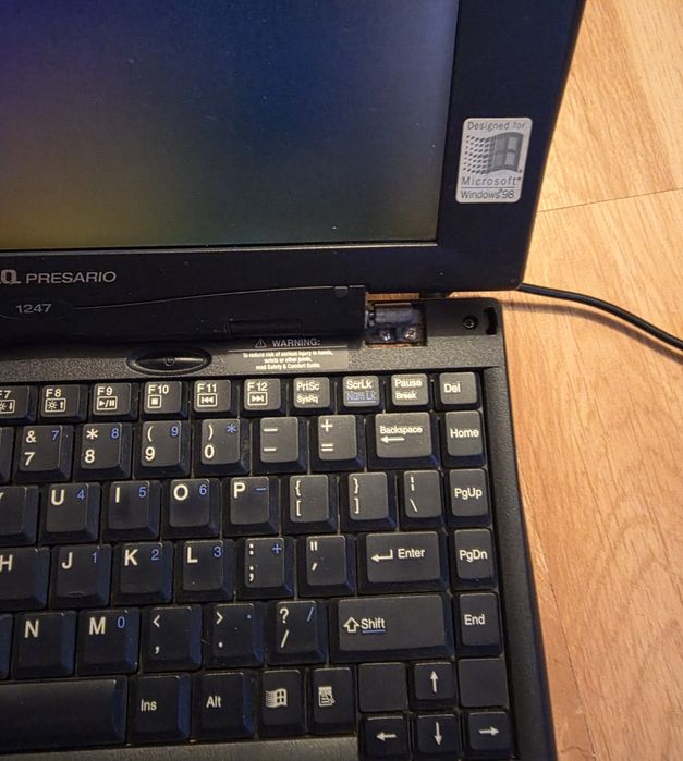 Compaq presario 1247 sprawny dawca retro