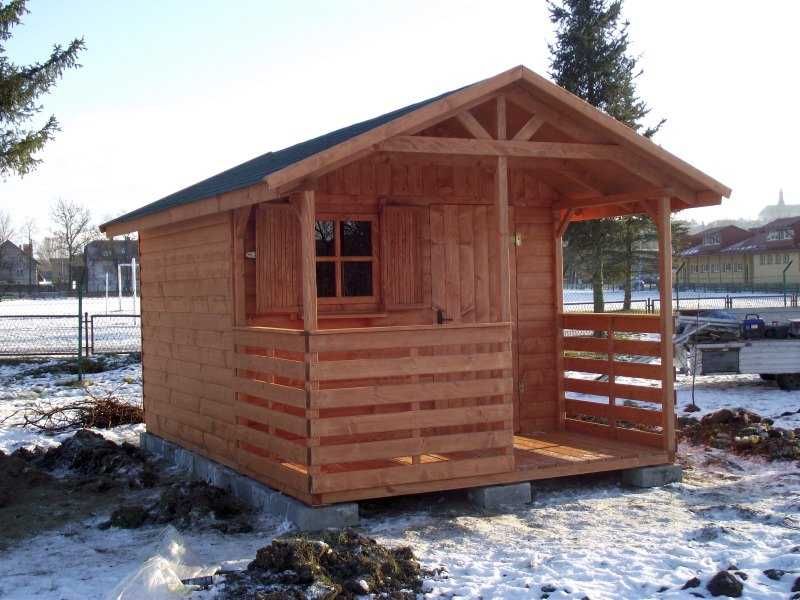 Altana Domek Drewniany Na Działkę Działkowy Letniskowy Rekreacyjny 3m