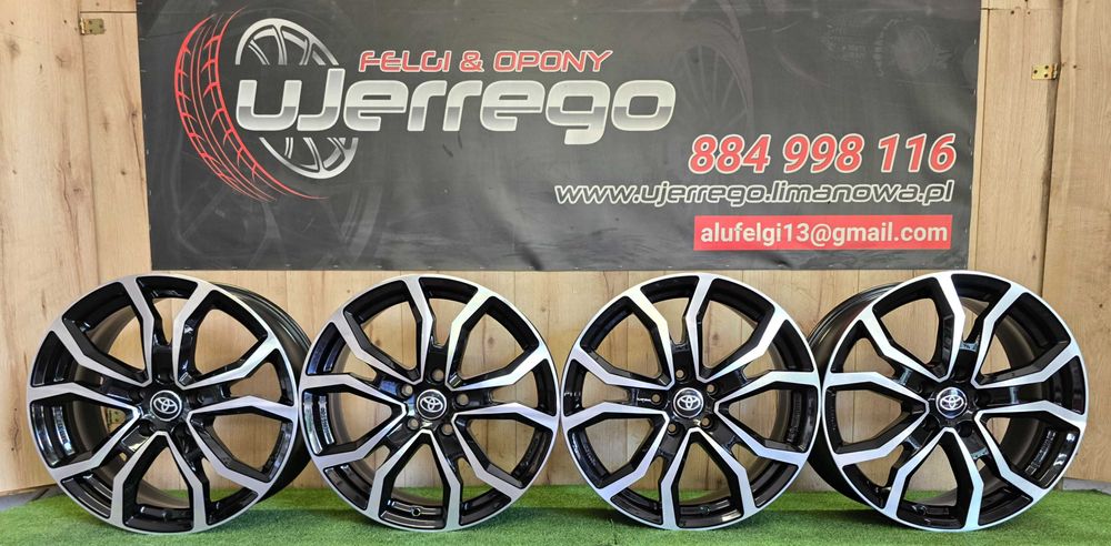 NOWE ALUFELGI TOYOTA 19x5x114,3 - Auris,Corolla,Ch-r,Camry,Prius+,Rav4