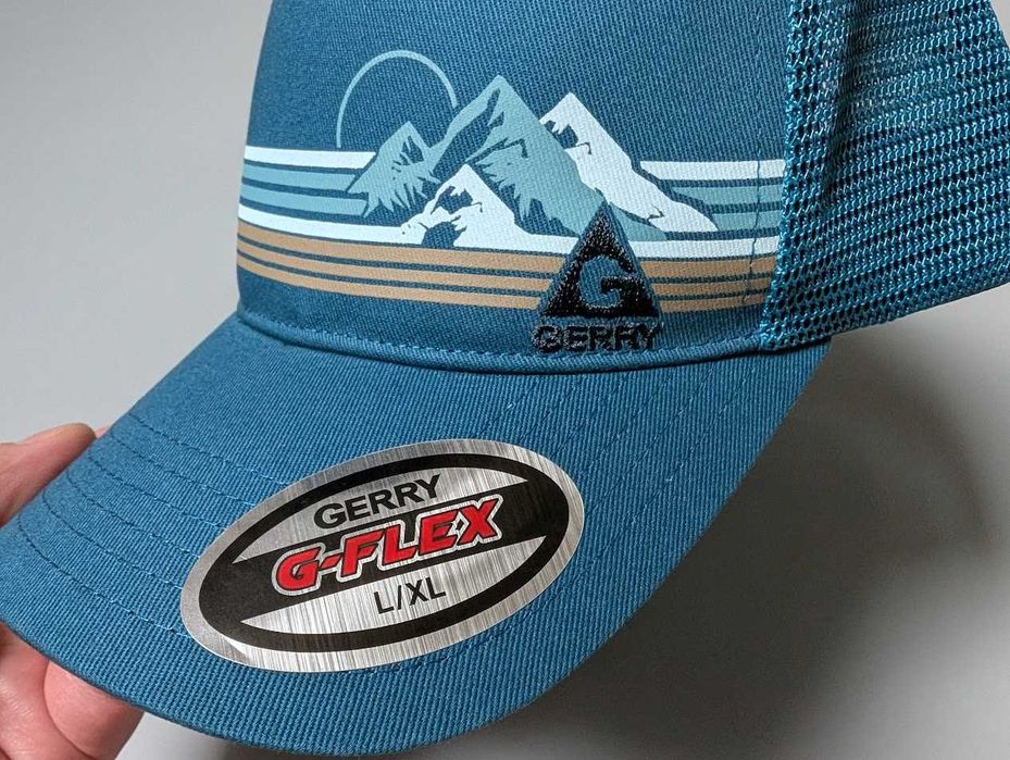 Крута чоловіча кепка GERRY OUTDOOTS G-FLEX trucker cap, США L/XL