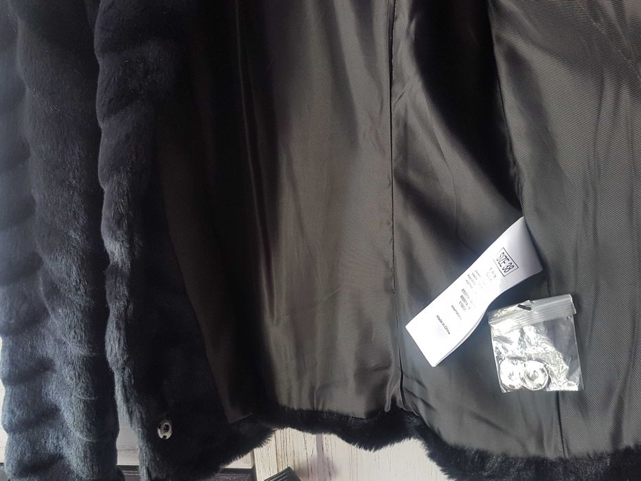 Futerko ORSAY j.nowe M śliczne ciepłe założone 2-3 razy futro krótkie