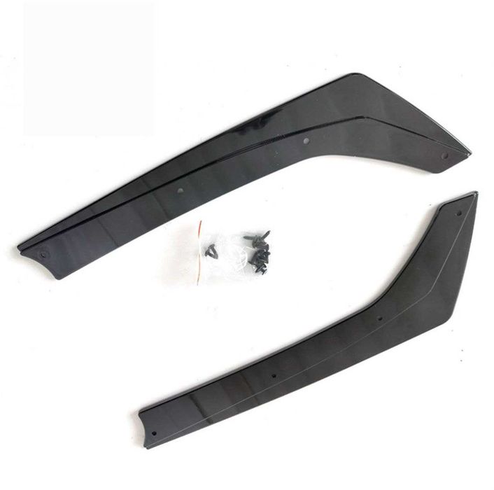 Элероны накладки бампера на BMW 5 G20 G30 F10 диффузор спойлер сплітер