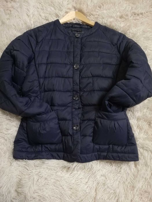 kurtka sisley 36 38 S M granat