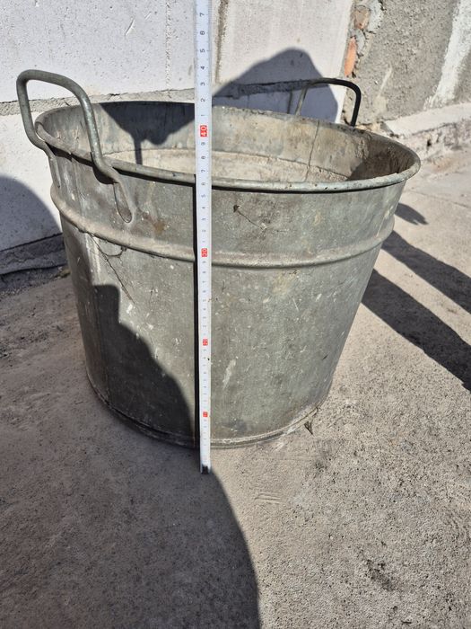 Garnek Kocioł wiadro ocynk III