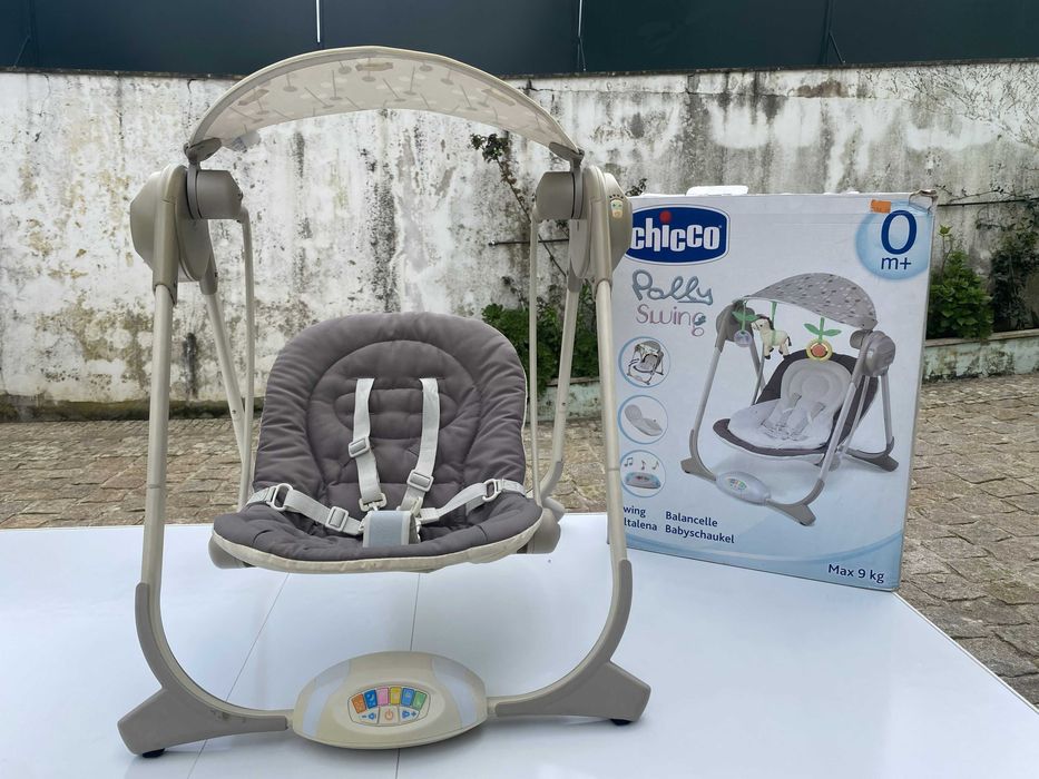Espreguiçadeira Chicco Polly Swing – Baloiço Automático com Música
