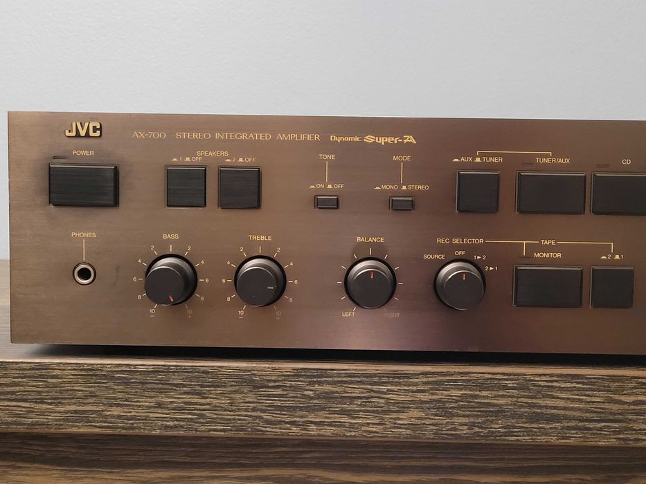 Wzmacniacz stereo JVC AX-700, dynamic super A