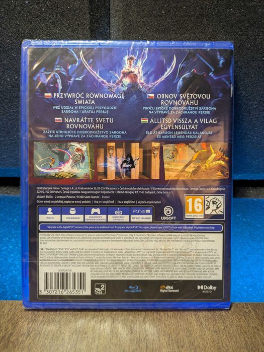 Prince of Persia: The Lost Crown PS4 / PS5 platformówka dla dzieci PL