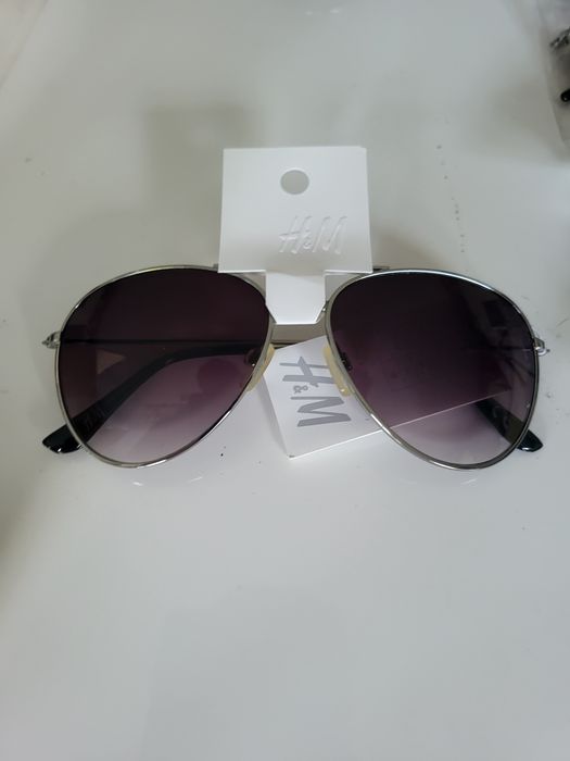 NOWE! 47 sztuk! - Okulary przeciwsłoneczne H&M – aviatory