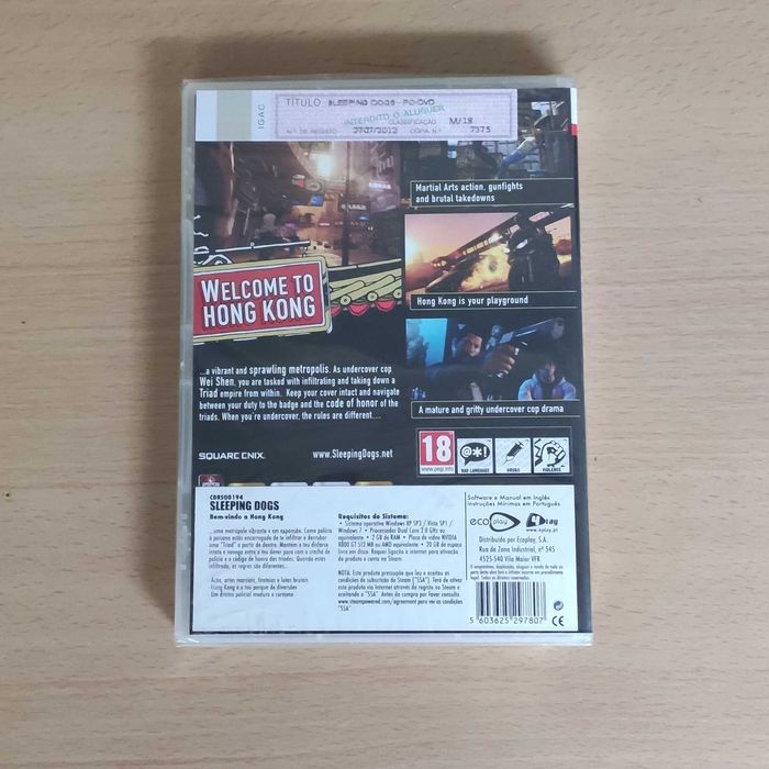 Jogo Sleeping Dogs PC SELADO