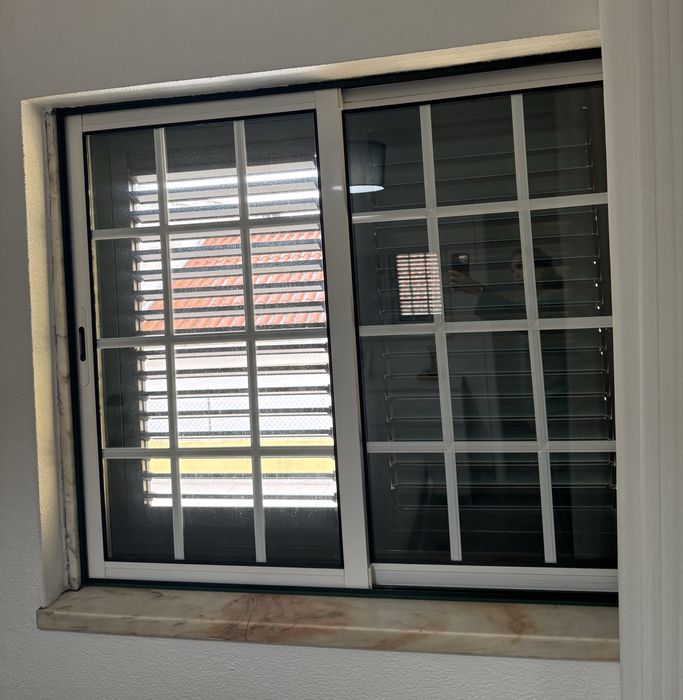 Janelas vidro duplo em aluminio
