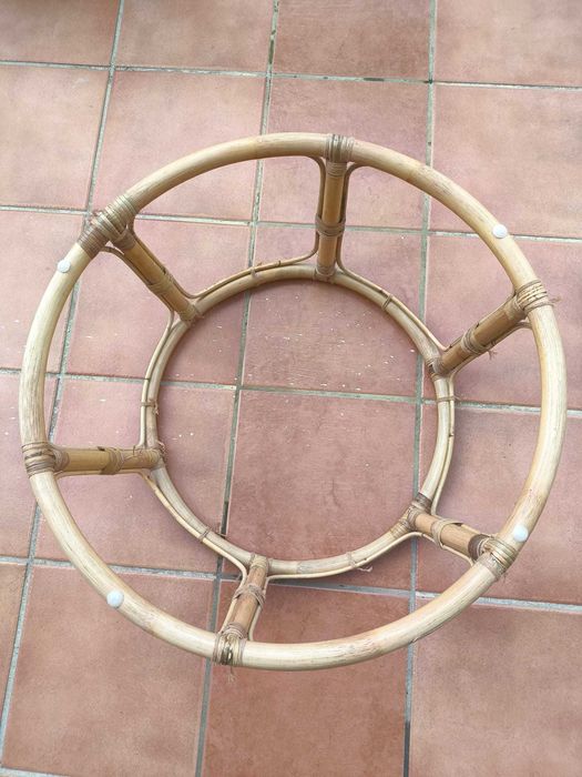 Poltrona natural em bambu