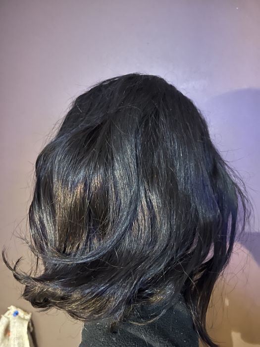 #Peruka EINbeauty#100% Ludzki Włos#CZARNA-14cali#Premium