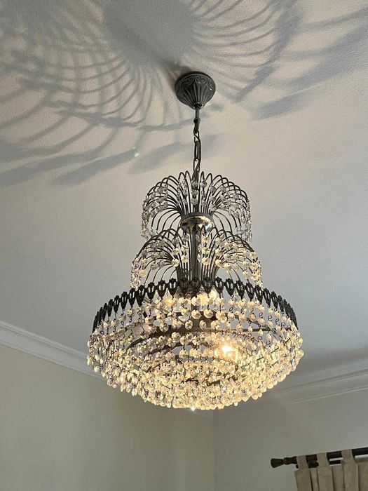 Conjunto de Lustres de Cristal