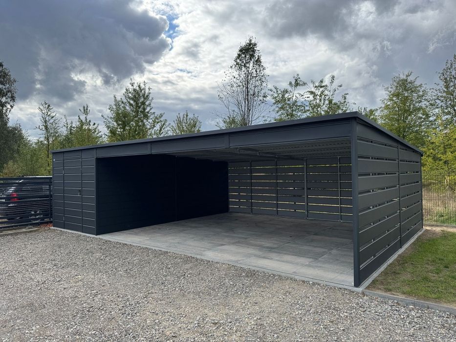 Wiata garażowa pomieszczenie gospodarcze carport