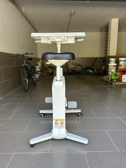 Bicicleta de exercicio e trabalho