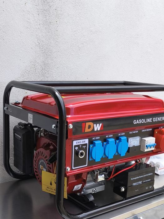 Gerador de energia 8500w com arranque eléctrico a bateria