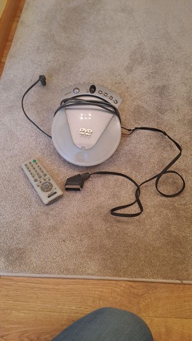 Leitor dvd sony comando e cabos