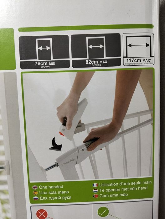 Grade de segurança para crianças