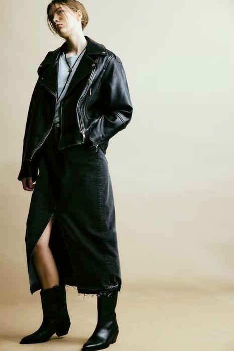 Джинсова спідниця від Н&М, L, Xl