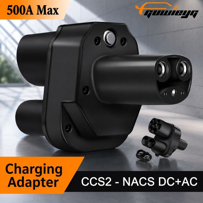 Перехідник TYPE 1 TYPE 2 CCS2 TESLA GBT CCS1 Тесла NACS зарядка guwieyg накс гбт тайп 1 тайп 2 адаптер з блокування зарядний пристрій adapter
