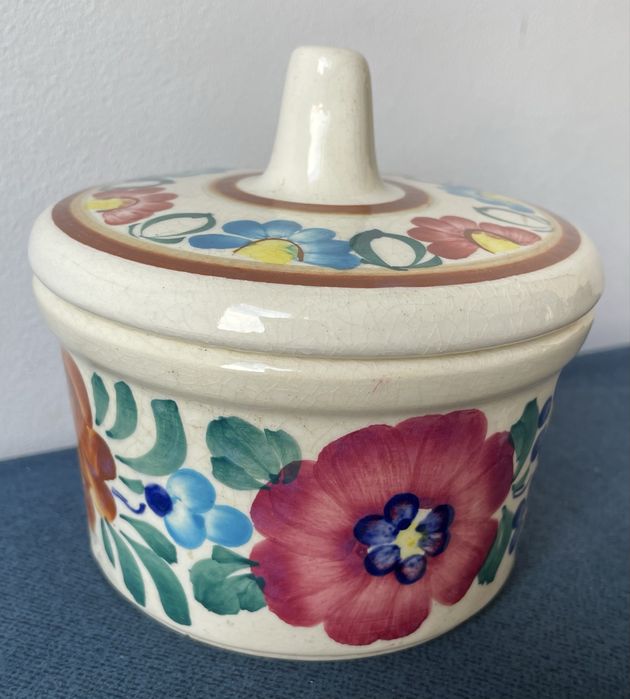 Fajans / Ceramika / Porcelana PRL Włocławek pojemnik