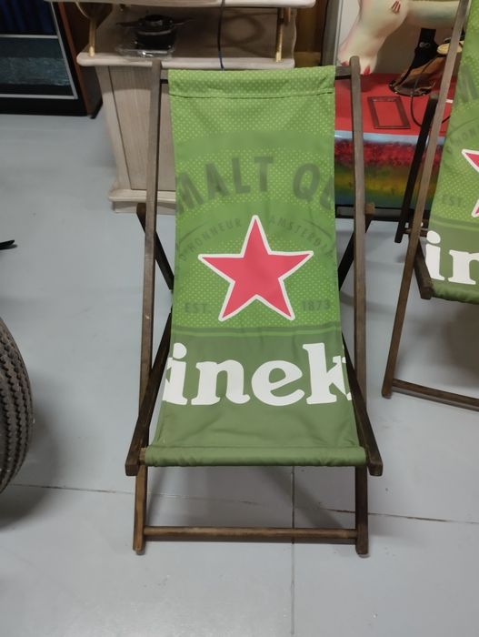 Cadeiras / espreguiçadeiras Heineken
