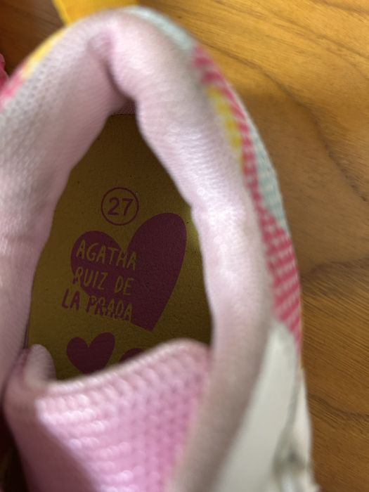 Tenis numero 27 agatha ruiz