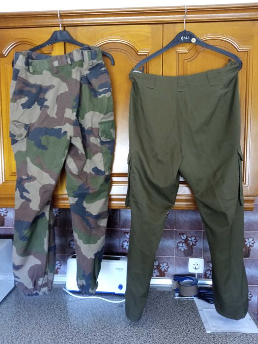 Calças para caça e airsoft militares do Exército Francês e Austríaco