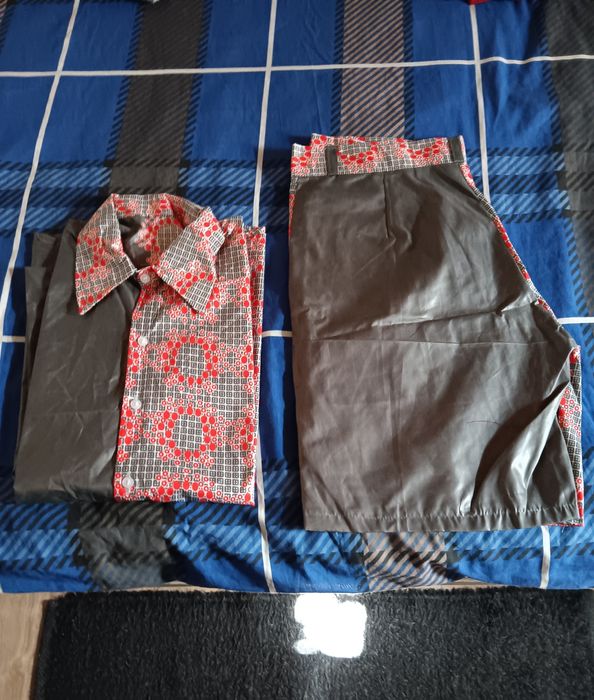 Conjunto calção e parte de cima