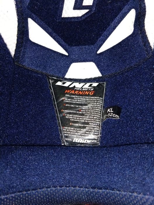 Capacete de moto cross onc