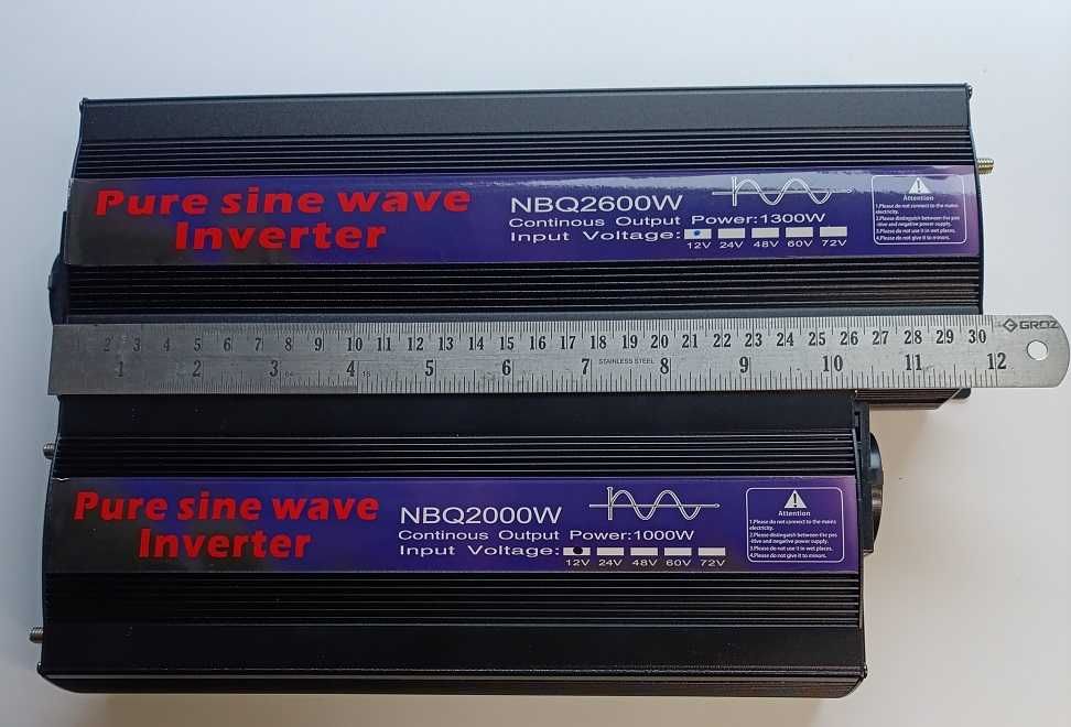 Інвертор 12V-220V (чистий синус)