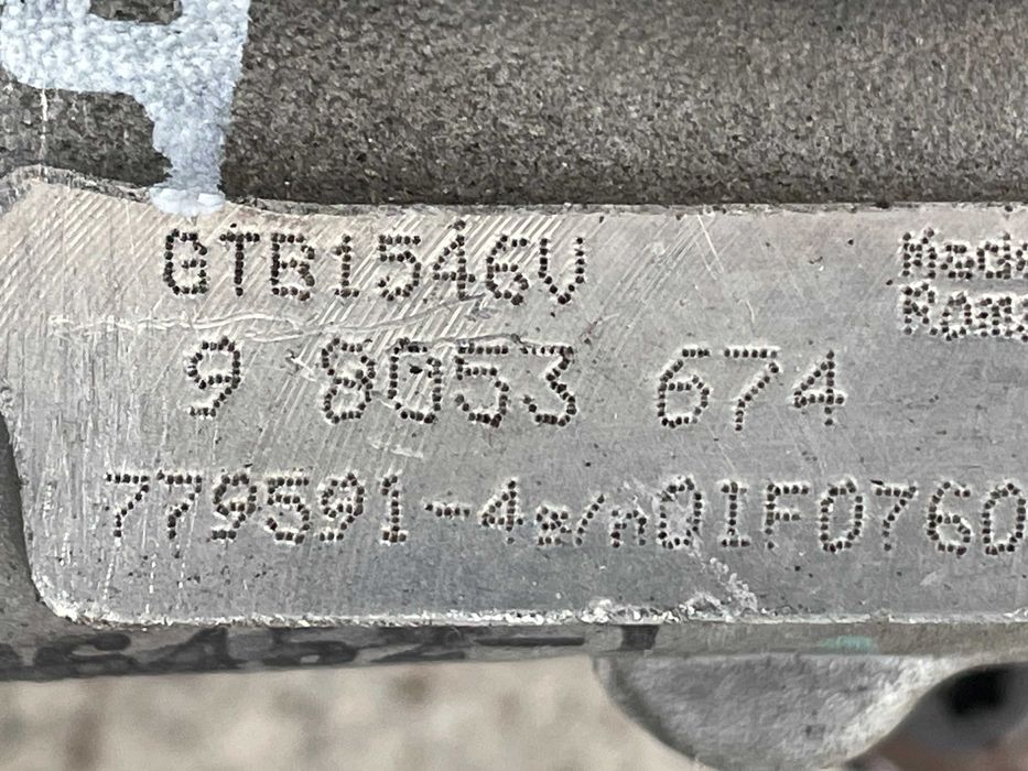Турбіна Opel Astra H Astra J Meriva B Zafira B 1.7 CDTI