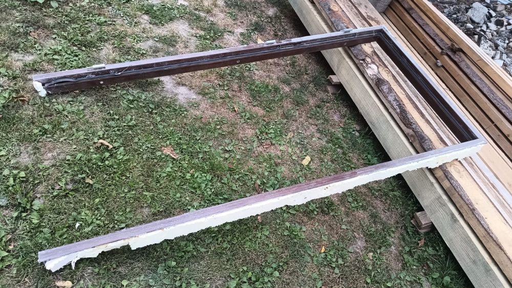 Drzwi antywłamaniowe z futryna wejsciowe zewnętrzne z demontażu