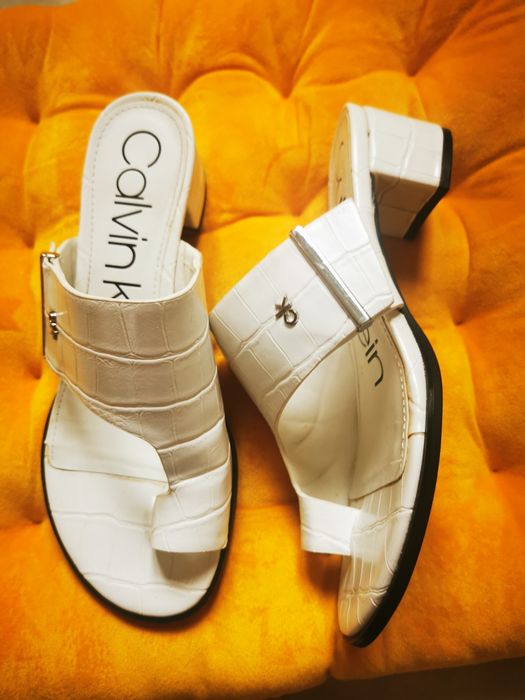 Klapki Calvin Klein  rozm 36.5 jak nowe