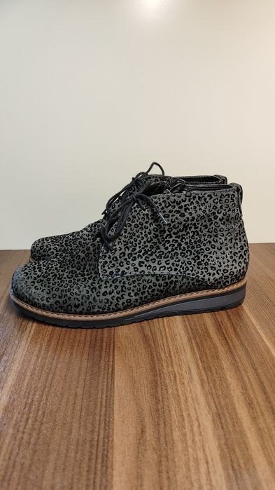 Półbuty Waldlaufer skórzane (38)