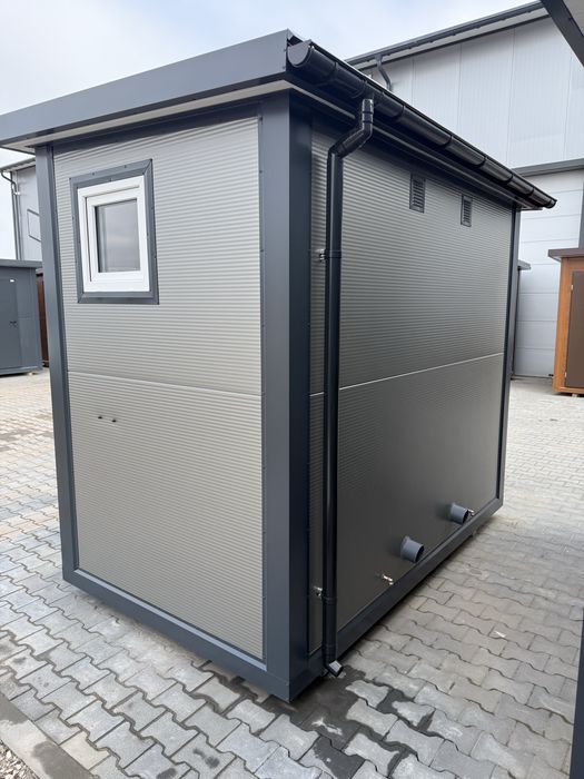 Toaleta przenośna publiczna WC łazienka kontener sanitarny camping