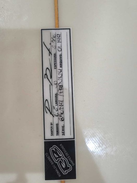 Prancha de surf 6´2
Prancha de surf 6´2