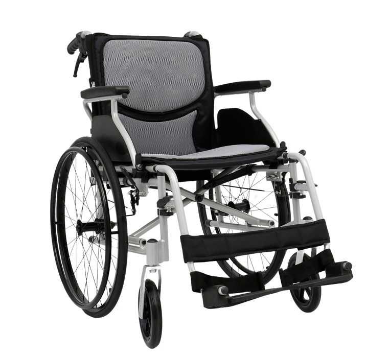 NOWY Wózek inwalidzki MAGNEZOWY ARMEDICAL  AR-355  43CM