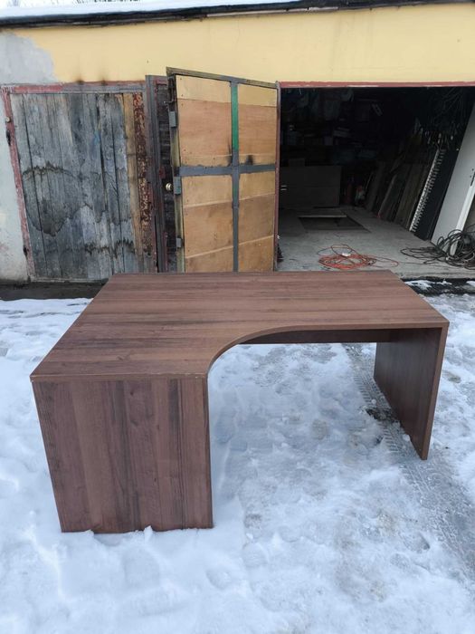 Duży Zestaw Mebli Biurowych: Biurko Narożne, Szafa 220cm + GRATIS